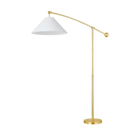 Mitzi Tali Roth X Birdie 1 Light Floor Lamp 43.25 In. Aged Brass HL696401-AGB