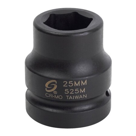 Sunex 1 in Drive 25Mm Impact Socket 525M