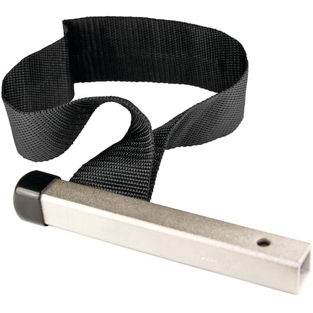 Perform Tool Oil Filter Wrench Strap Type; 6 In Size; Chrome Plated Steel Bar; Turn With 1/2 In Ratchet W173C
