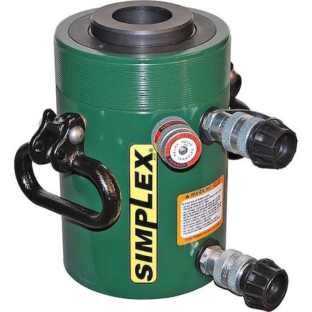 Simplex Hollow Hydraulic Ram, Steel, RCD RCD307A