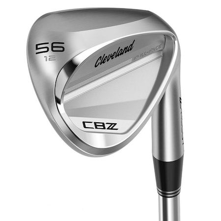 Cleveland CBZ Full-Face Tour Satin Wedge - Steel Shaft - Left Hand/56 degree CLECBZFFTSWGS
