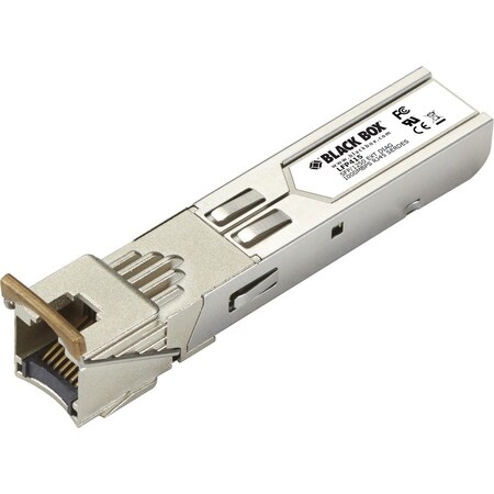 Black Box Black Box Transceiver Module, SFP, 1.25Gbps, RJ45 LFP415