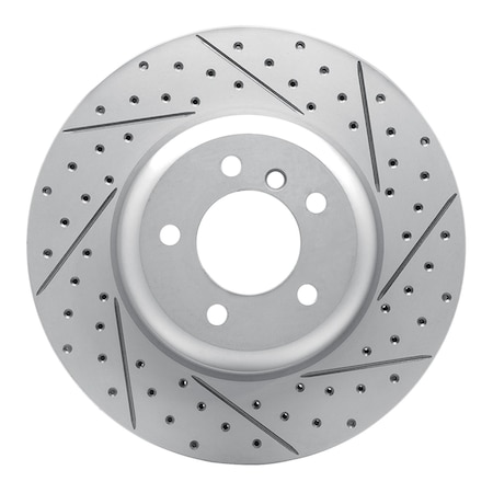 Dynamic Friction Co DFC Geoperformance Rotor - Drilled and Slotted 830-31063R
