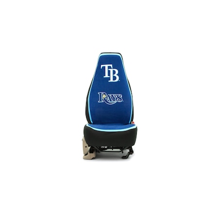 Coverking UNIVERSAL SEAT COVER ULTI-SUEDE WITH TAMPA BAY RAYS LOGO H2VR9N