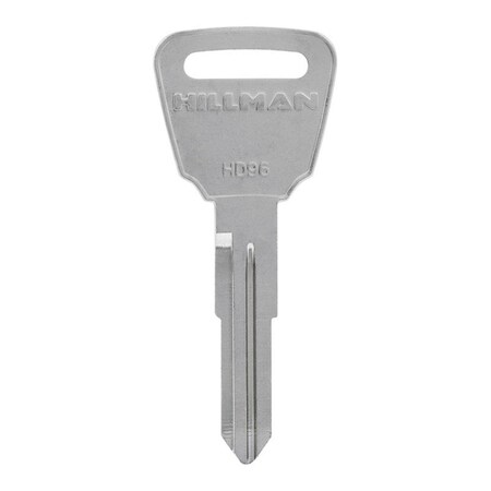 Homecare Products Automotive Universal Key Blank for HD96 Double Sided for Honda, Silver HO3326150