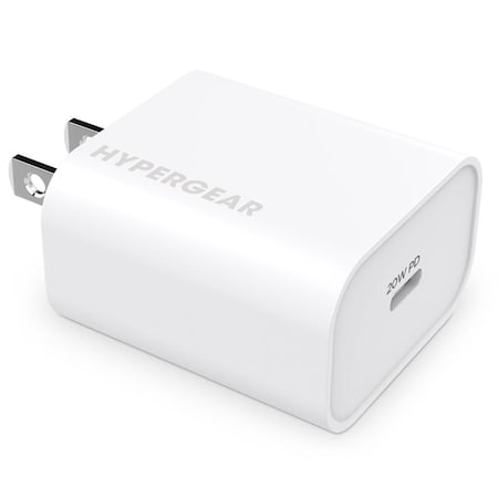 Ezgeneration 20W USB-C PD Wall Charger, White EZ3550377