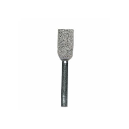 Norton Co Cotton Fiber Mounted Points, 1/4 in Dia, 1/2 in Thick, 80 Grit Aluminum Oxide 547-61463622655