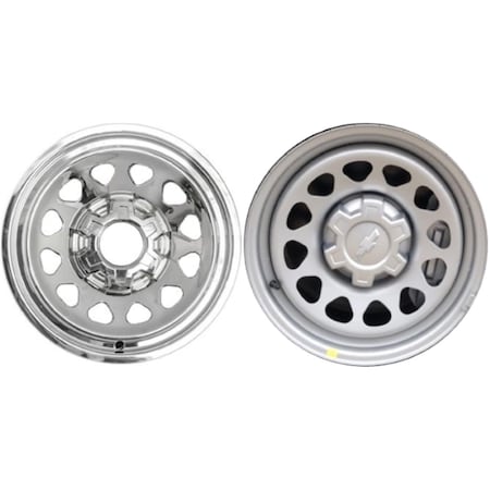 Coast2Coast IMP100X 17 in. Chrome Impostor Series Wheel Skin for 2019-2020 Chevrolet Silverado CCI-IMP100X