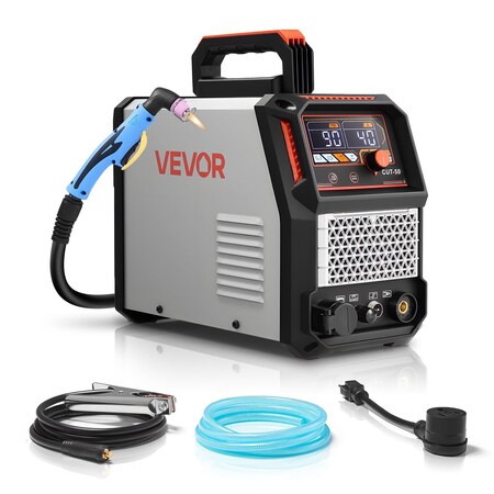 Vevor 50A Plasma Cutter Non-Touch Pilot Arc Cutting Machine 110V/220V CUT-50