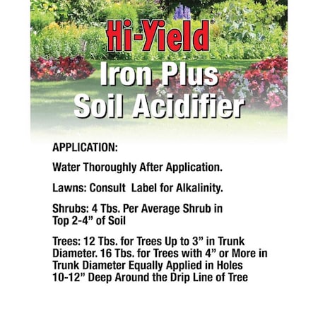Hi-Yield Iron Plus Soil Acidifier Plus Iron 20 lb 34260