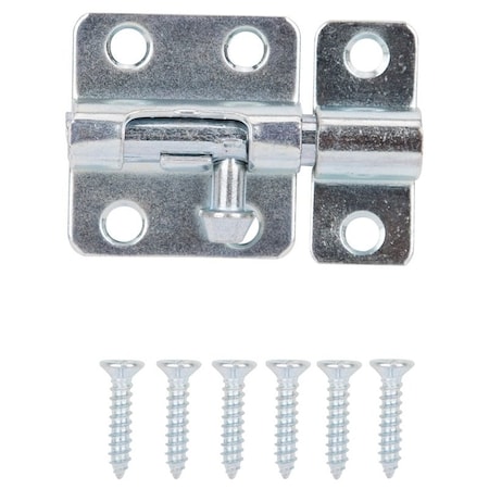 Prosource Barrel Bolt, Steel, Zinc CL-199-PS