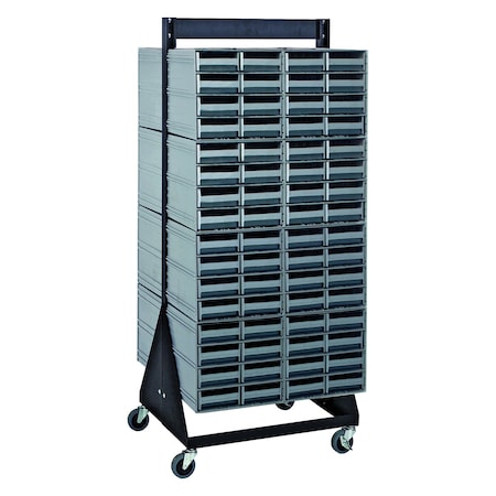 Quantum Storage Systems 48in DOUBLE SIDED INTERLOCKING CABINET UNIT QIC-248-83GY
