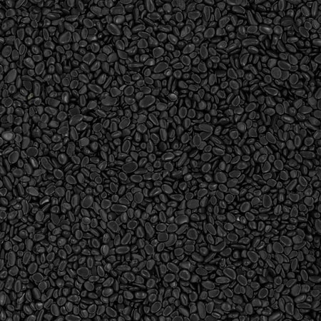 Msi Black Polished 0.5 Cu. Ft . 1 Cm To 2 Cm Pebbles 40 Lb. Bag ZOR-LSC-0154