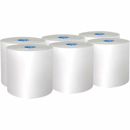 Scott Hard Roll Towels with Absorbency Pockets, for Blue Core Dispensers, White, (900'/Roll), 6PK 43959