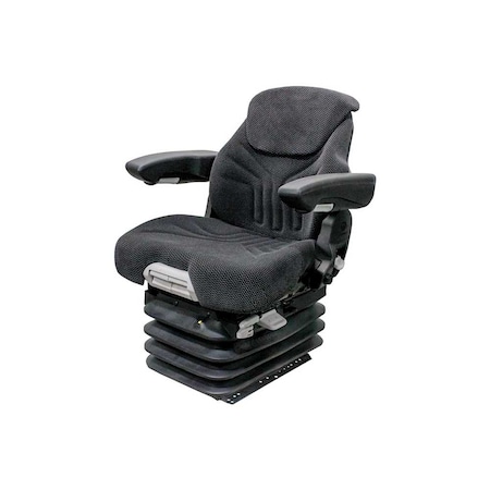 Uni Pro Case 870-2870 Sears Series 1060 Air Suspension Seat Kit Black/Gray Fabric 6725
