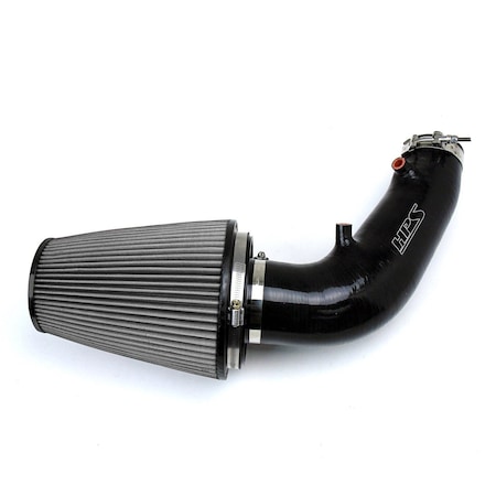 Hps Performance Silicone Air Intake Kit, Black,  827-610WB
