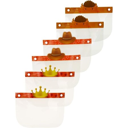 Zayaan Health Face Shield, PET, Clear BLZH-ES-KDFS-AS-6