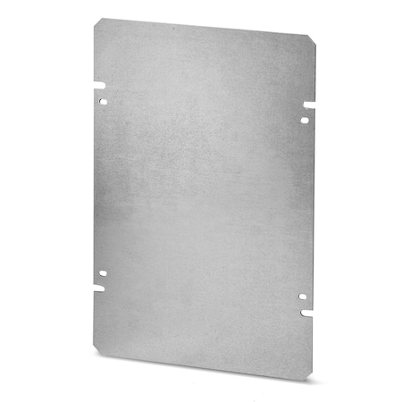 Famatel Usa Galvanized Steel Backplate for Stone Series Fiberglass Enclosure 49123 PL-49123