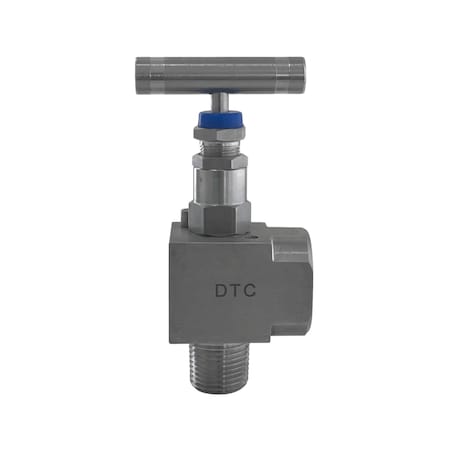Discover 1/2 in. MxF Stainless Steel 6000 PSI Angle Valve 102518