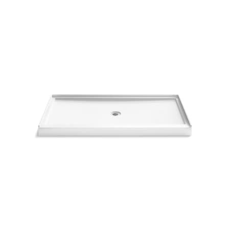 Kohler Stoneridge 66" x 36" alcove shower base, center drain 44160-HW1
