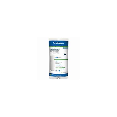Culligan Water Filter Cartridge, 1 um Filter, Polypropylene Spun Filter Media Pair P1