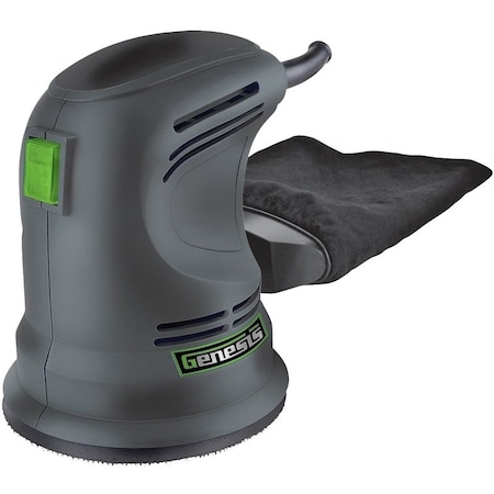 Genesis Genesis GROS2304 Random Orbit Sander, 120 VAC, 5 in Pad/Disc, 7 ft L Cord GROS2304