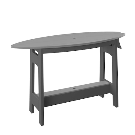 Polybird SURFBOARD TABLE 48". LIGHT GRAY AND CHARCOAL POLYBIRD P87-R