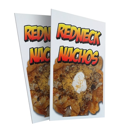 Signmission Redneck Nachos, Plastic Signs Only 24 Inch x 36 Inch, Corrugated Plastic, 2PK CSB-2436-2PACK-Redneck Nachos