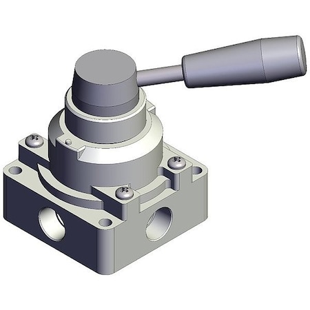 Smc Hand Valve, VH, Two-Position, 105 mm VH302-N03