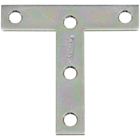National Hardware 5/8 in. W X 3 in. L Zinc-Plated Steel T-Plate N266-429
