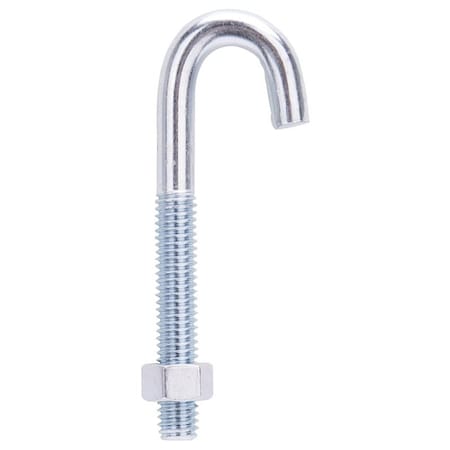 Prosource J-Bolt, 3-3/4 in L, 250 lbs Working Load, Zinc LR321