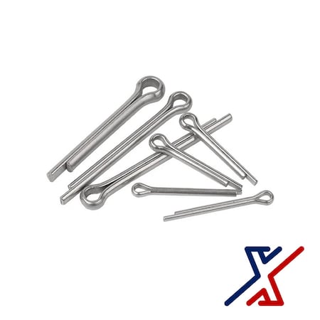 X1 Tools Cotter Pin, 1/16 in Dia, 1 in L, Steel, 200 PK X1E-CON-PIN-COT-1000x200