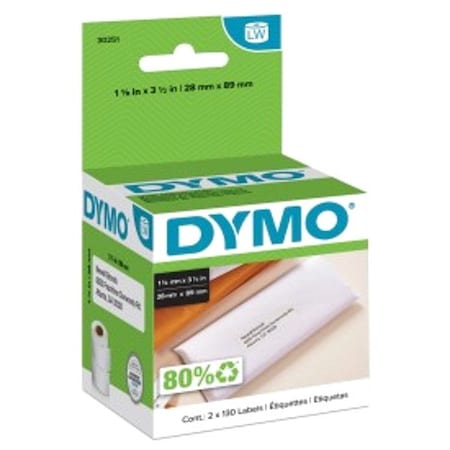 Dymo Mailing Address Labels, 260Per Sheet, PK2 30251
