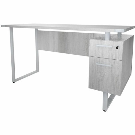 Mirella Office Desk, 24 1/8 in D X 30 in H, 62 1/4 in W X 5513WAH