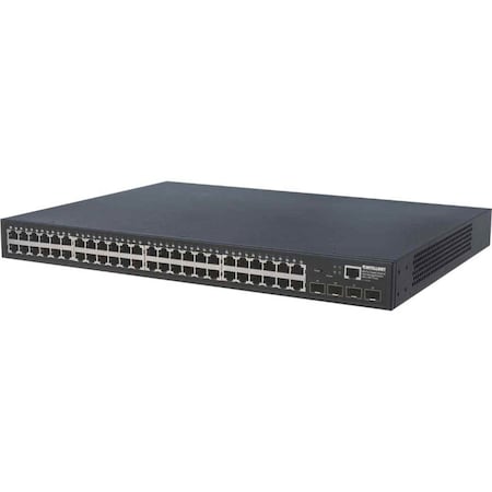 Intellinet Network Solutions 48-PORT GIGABIT WEB-MANAGED SWITCH WITH 4-SFP MODULES. IEEE 8023AZ EN 561334