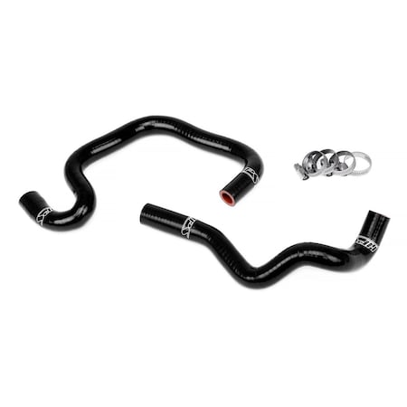 Hps Performance High Temp Reinforced Silicone Heater Coolant Hose Kit, Black,  57-1082-BLK