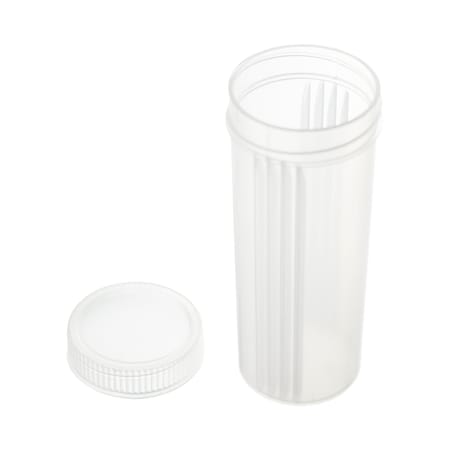 United Scientific 3-Place Slide Mailer with Screw Cap, PP, Neutral, 100PK 62605