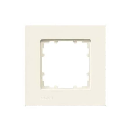 Siemens DELTA miro Frame 1-fold Dimensions 90x 90 mm electrical white 5TG1111-3