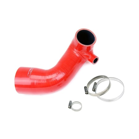 Hps Performance High Temp Reinforced Silicone Air Intake Hose Kit, Red,  57-1726-RED