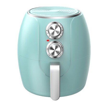 Brentwood Industries 3.2 Quart Electric Air Fryer with Timer and Temp Control- Turquoise AF-300BL