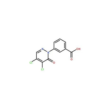 Ak Scientific 3-(4, 5-Dichloro-6-oxo-6H-pyridazin-1-yl)-benzoic acid (100mg), CAS 501649-79-2 9654AL-100mg
