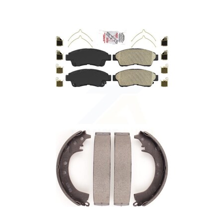 Transit Auto Front Rear Ceramic Disc Brake Pads Kit For Toyota Camry RAV4 KNN-100269