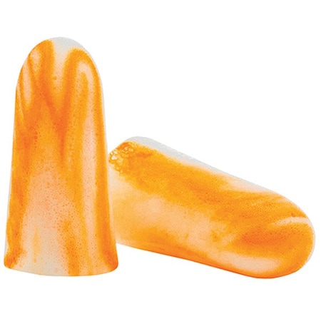 Moldex Softies Disposable Foam Uncorded Earplugs, Bullet Shape, 33 dB, Orange, 200 PK 6600
