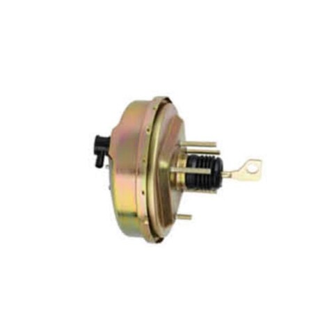 Absurdo 9 in. Single Diaphragm Power Brake Bosster for 1967-1970 Ford Mustang, Chrome AB2205665