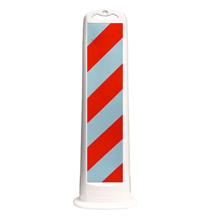 Cortina Safety Products Vertical Panel, White, HDPE 03-768W-EG