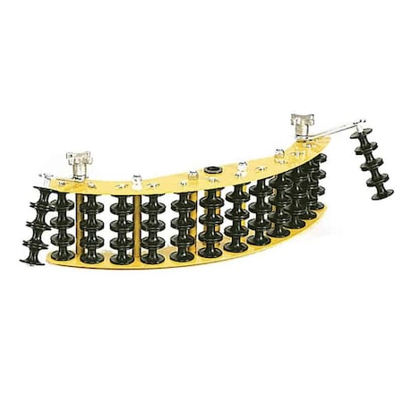Jameson Corner Block - Quad, Nylon Roller, 90 Degree 80-594