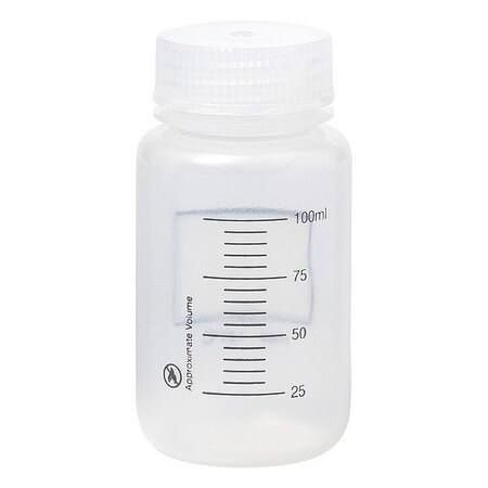 Zoro Select Graduated Bottle, PP, 99mm H, PK12 33700