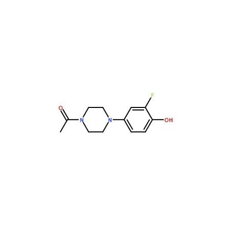 Ak Scientific 1-(4-(3-Fluoro-4-hydroxyphenyl)piperazin-1-yl)ethanone (1g), CAS 742067-12-5 Y6375-1g