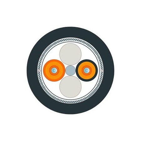 Siemens FO Ground Cable 50/125 pre-assembled with 2x2 SC connectors 6XV1873-6GT10