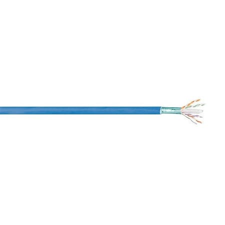 Genspeed LAN Cable, Blue, 0.3 in Cable Dia. 7141586